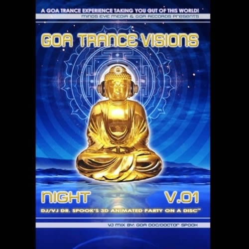 Compilation: GOA Trance Visions v1 Night (2DVD and 1CD)